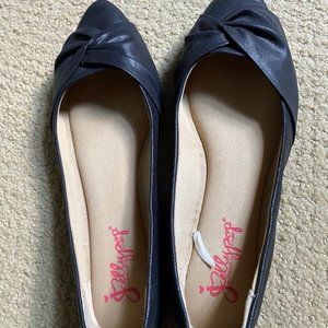 Jellypop Memory Foam black flats size 6.5
